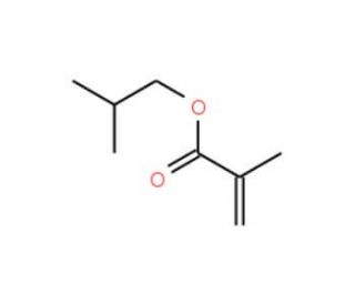 Isobutyl methacrylate (CAS 97-86-9) - chemical structure image