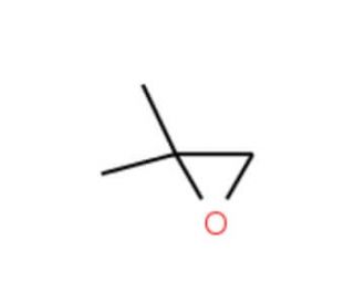 Isobutylene oxide (CAS 558-30-5) - chemical structure image