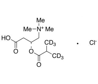 Isobutyryl-L-carnitine-d6 Chloride - chemical structure image