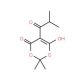 Isobutyryl Meldrum′s Acid (CAS 84794-38-7) - chemical structure image