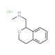 Isochroman-1-ylmethyl-methyl-amine hydrochloride - chemical structure image
