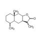 Isohelenin, Inula sp. - chemical structure image