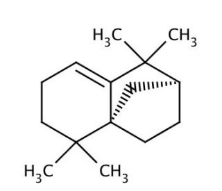 (&minus;)-Isolongifolene (CAS 1135-66-6) - chemical structure image
