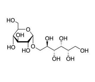 Isomaltitol (CAS 534-73-6) - chemical structure image