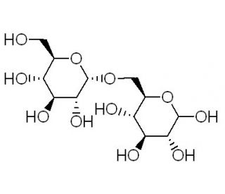 Isomaltose (CAS 499-40-1) - chemical structure image