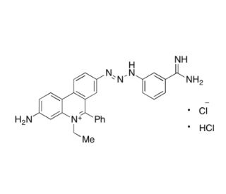 Isometamidium Chloride Hydrochloride - chemical structure image