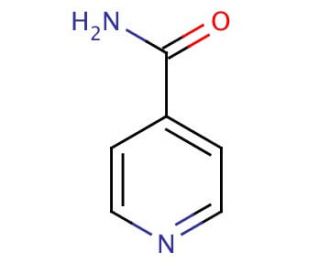 Isonicotinamide (CAS 1453-82-3) - chemical structure image