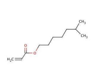 Isooctyl acrylate (CAS 29590-42-9) - chemical structure image