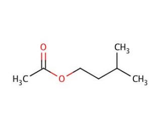 Isopentyl acetate (CAS 123-92-123-92-2) - chemical structure image