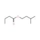 Isopentyl butyrate (CAS 106-27-4) - chemical structure image
