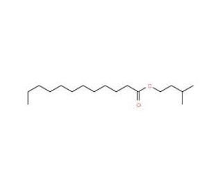 Isopentyl dodecanoate (CAS 6309-51-9) - chemical structure image