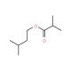 Isopentyl isobutyrate (CAS 2050-01-3) - chemical structure image