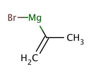 Isopropenylmagnesium bromide solution (CAS 13291-18-4) - chemical structure image