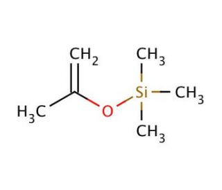 (Isopropenyloxy)trimethylsilane (CAS 1833-53-0) - chemical structure image
