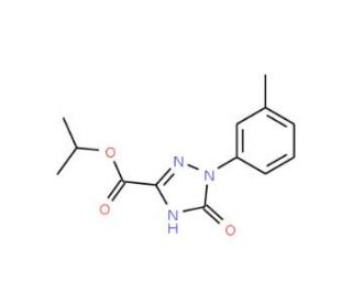 Isopropyl 2,5-dihydro-1-(3-methylphenyl)-5-oxo-1H-1,2,4-triazole-3-carboxylate - chemical structure image