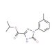 Isopropyl 2,5-dihydro-1-(3-methylphenyl)-5-oxo-1H-1,2,4-triazole-3-carboxylate - chemical structure image