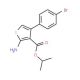 Isopropyl 2-amino-4-(4-bromophenyl)thiophene-3-carboxylate - chemical structure image