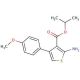 Isopropyl 2-amino-4-(4-methoxyphenyl)thiophene-3-carboxylate - chemical structure image