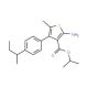 Isopropyl 2-amino-4-(4-sec-butylphenyl)-5-methylthiophene-3-carboxylate - chemical structure image