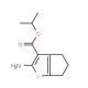 Isopropyl 2-amino-5,6-dihydro-4H-cyclopenta-[b]thiophene-3-carboxylate - chemical structure image