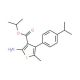 Isopropyl 2-amino-6-phenyl-4,5,6,7-tetrahydro-1-benzothiophene-3-carboxylate - chemical structure image