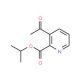 Isopropyl 3-acetylpyridine-2-carboxylate (CAS 195812-68-1) - chemical structure image