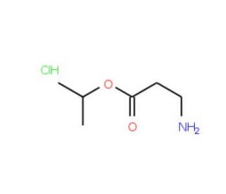 Isopropyl 3-aminopropanoate hydrochloride (CAS 39825-36-0) - chemical structure image