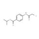 isopropyl 4-[(chloroacetyl)amino]benzoate (CAS 38064-88-9) - chemical structure image