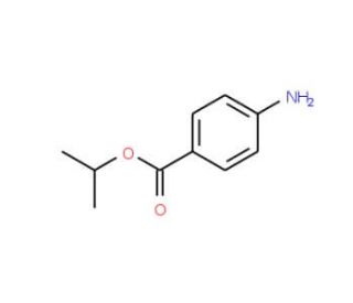 Isopropyl 4-aminobenzoate (CAS 18144-43-9) - chemical structure image