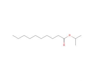 Isopropyl Decanoate (CAS 2311-59-3) - chemical structure image