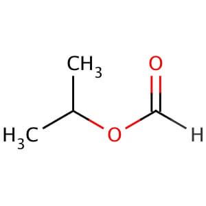 Isopropyl Acetate Structure