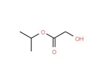 Isopropyl glycolate (CAS 623-61-0) - chemical structure image