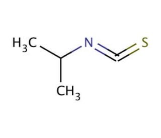Isopropyl isothiocyanate (CAS 2253-73-8) - chemical structure image