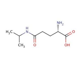 Isopropyl-L-glutamine (CAS 4311-12-0) - chemical structure image