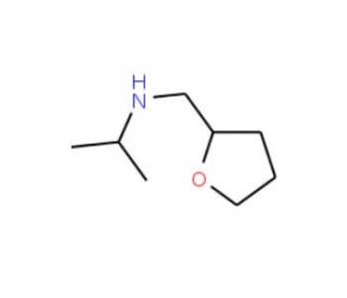 Isopropyl-(tetrahydro-furan-2-ylmethyl)-amine - chemical structure image