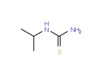 Isopropylthiourea (CAS 1719-76-2) - chemical structure image