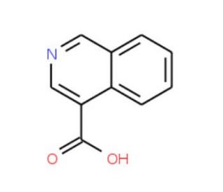 Isoquinoline-4-carboxylic acid (CAS 7159-36-6) - chemical structure image