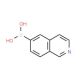 Isoquinoline-6-boronic acid (CAS 899438-92-7) - chemical structure image
