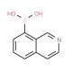 Isoquinoline-8-boronic acid (CAS 721401-43-0) - chemical structure image