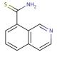 Isoquinoline-8-carbothioic acid amide (CAS 885272-58-2) - chemical structure image