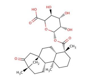 Isosteviol Acyl-&beta;-D-glucuronide (CAS 1080018-94-5) - chemical structure image