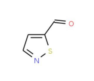Isothiazole-5-carbaldehyde (CAS 5242-57-9) - chemical structure image