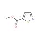 Isothiazole-5-carboxylic acid methyl ester (CAS 15901-66-3) - chemical structure image