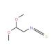 Isothiocyanatoacetaldehyde dimethyl acetal (CAS 75052-04-9) - chemical structure image