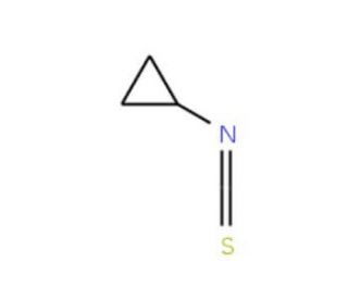 Isothiocyanatocyclopropane (CAS 56601-42-4) - chemical structure image