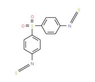 Isothiocyanatophenyl sulfone (CAS 4430-49-3) - chemical structure image