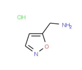 Isoxazol-5-yl-methylamine hydrochloride (CAS 440099-32-1) - chemical structure image