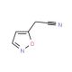 isoxazol-5-ylacetonitrile (CAS 854137-77-2) - chemical structure image