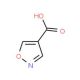 Isoxazole-4-carboxylic acid (CAS 6436-62-0) - chemical structure image