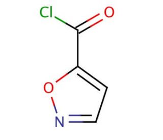 Isoxazole-5-carbonyl chloride (CAS 62348-13-4) - chemical structure image